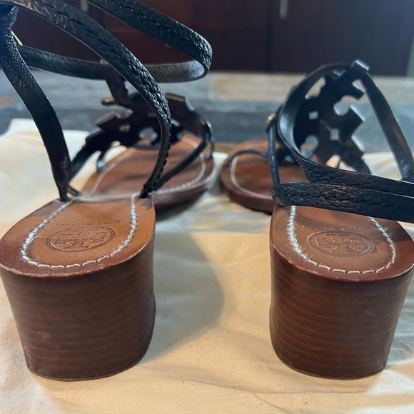 Tory Burch Leather Chandler Sandals - Picture 6 of 7